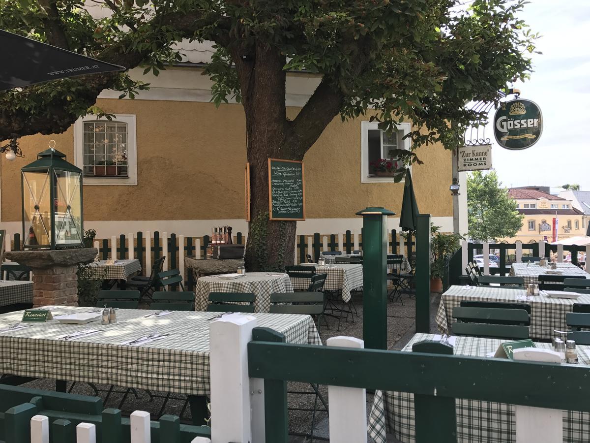 Gasthof "Zur Kanne" Markt Sankt Florian Extérieur photo